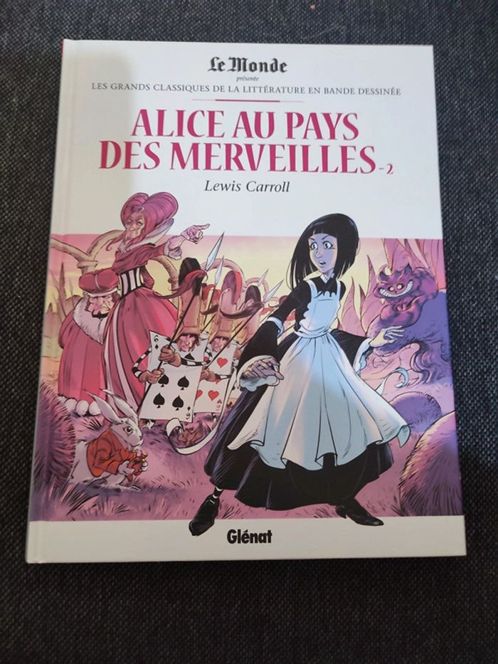 Bd Alice aux pays des merveilles Lewis caroll