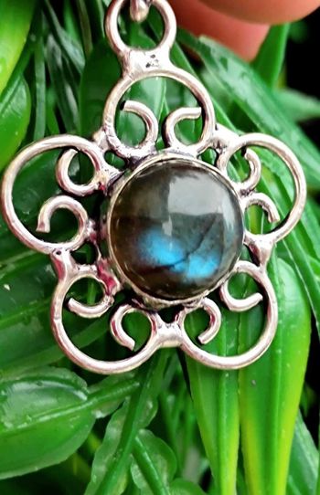 Fleur labradorite