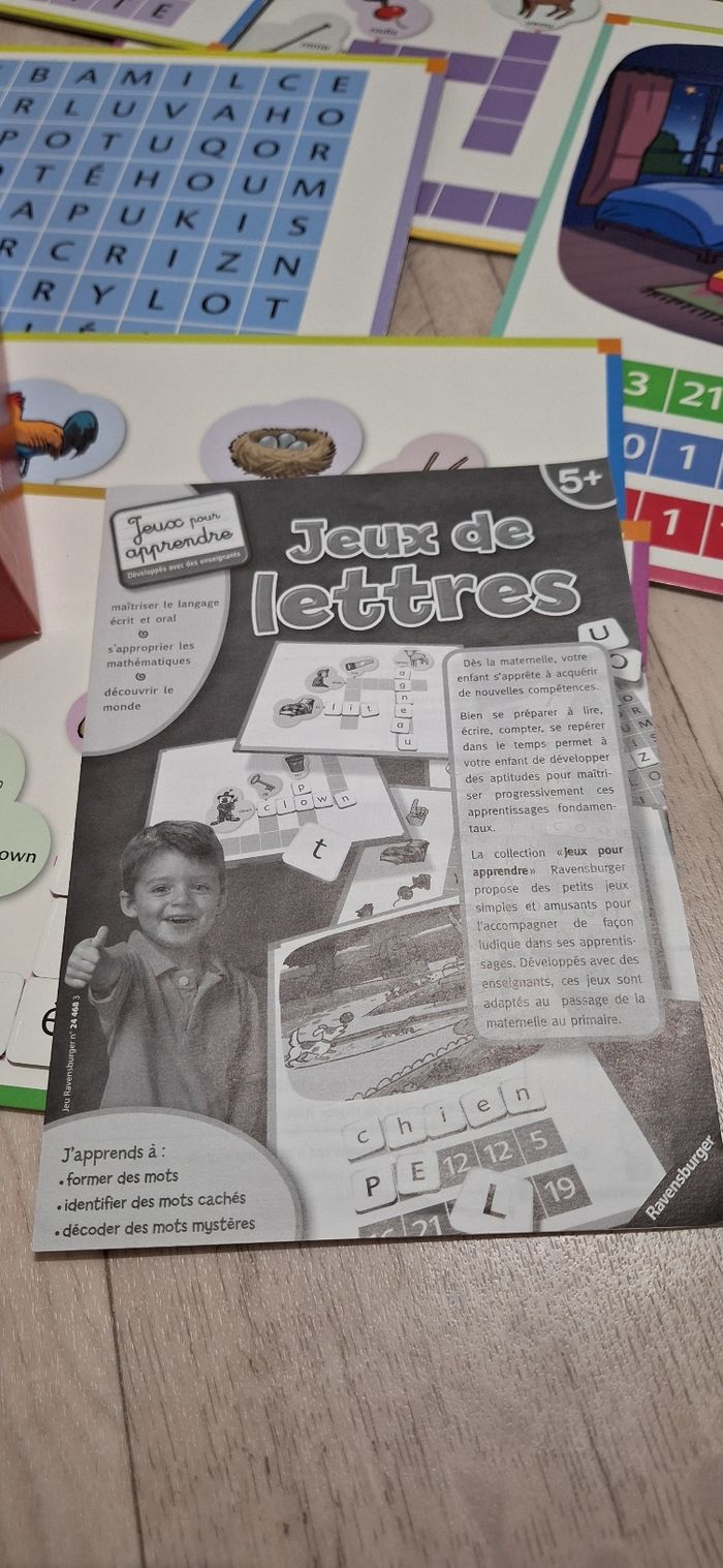 🧩 Jeu de lettres Ravensburger – Très bon état – Jeu éducatif 5 ans et + - photo numéro 9