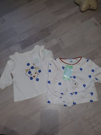 Ensemble fille 6 mois