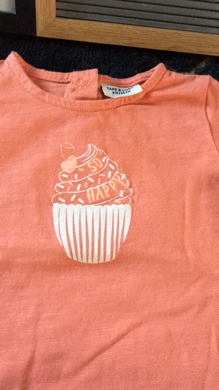 TEE shirt 6 mois - photo numéro 2
