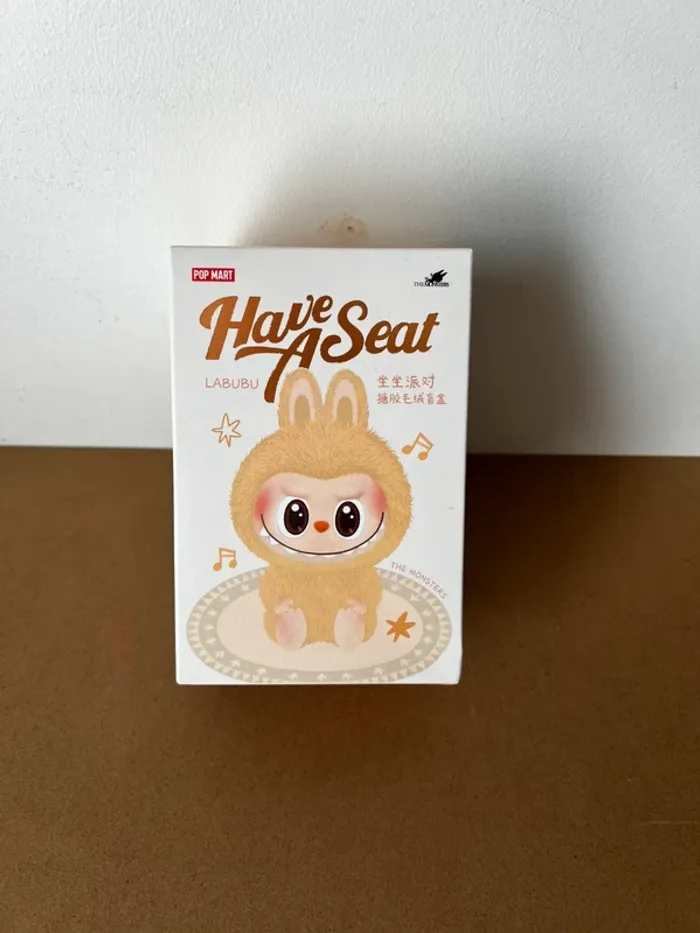 Pop Mart Labubu The Monster Have a Seat