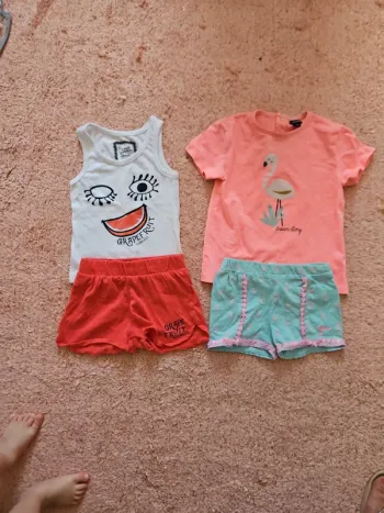 Lot pyjama été 24m