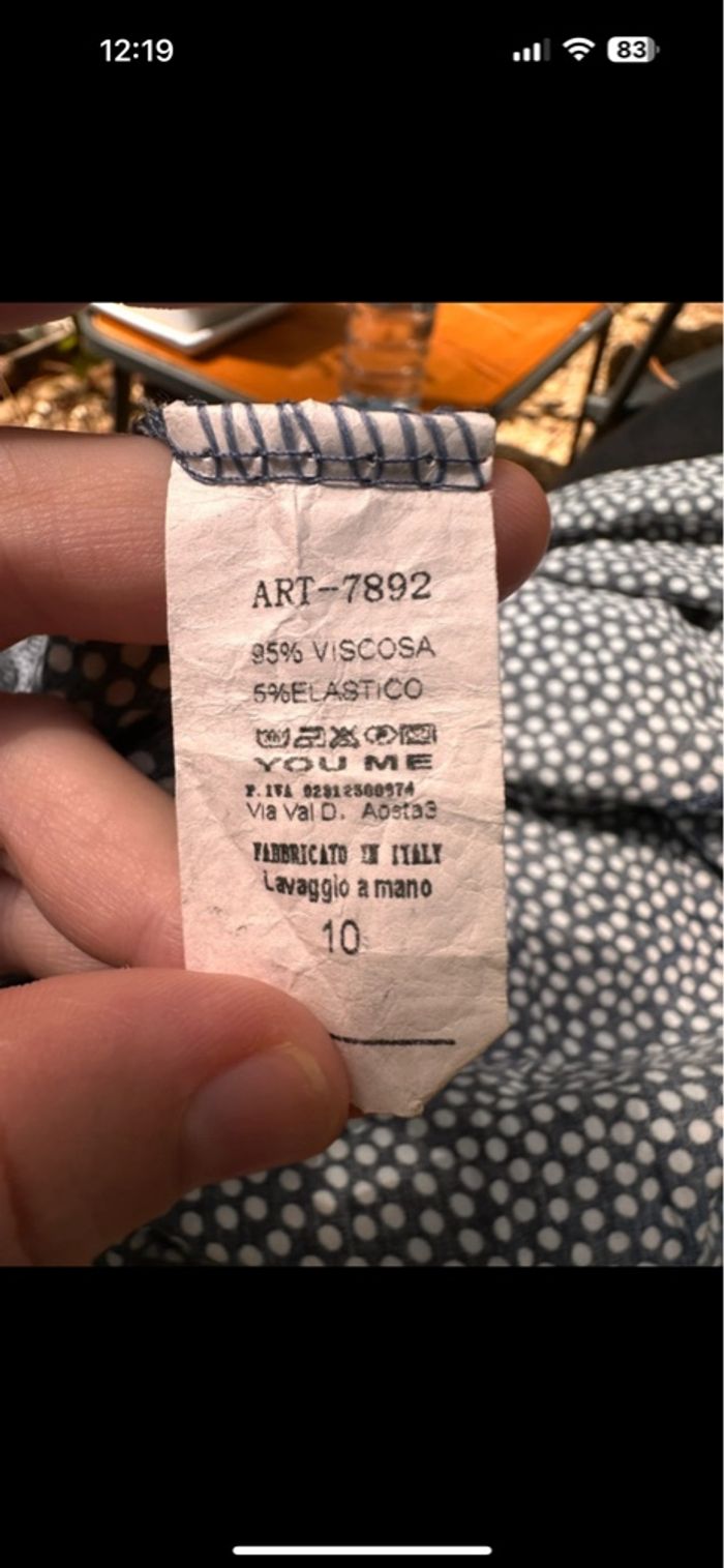 Robe longue bleu - photo numéro 4