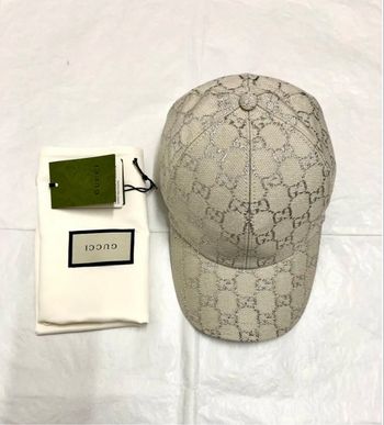 Casquette Gucci Lame blanche