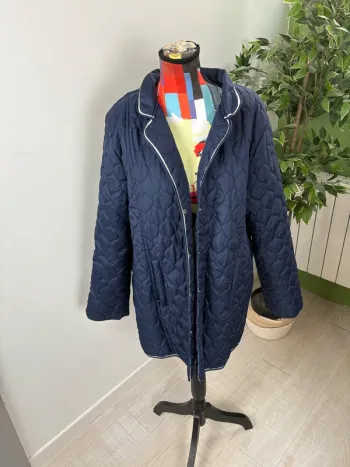 Veste matelassée Gabriella Vicenza | Bleu marine | Taille 42