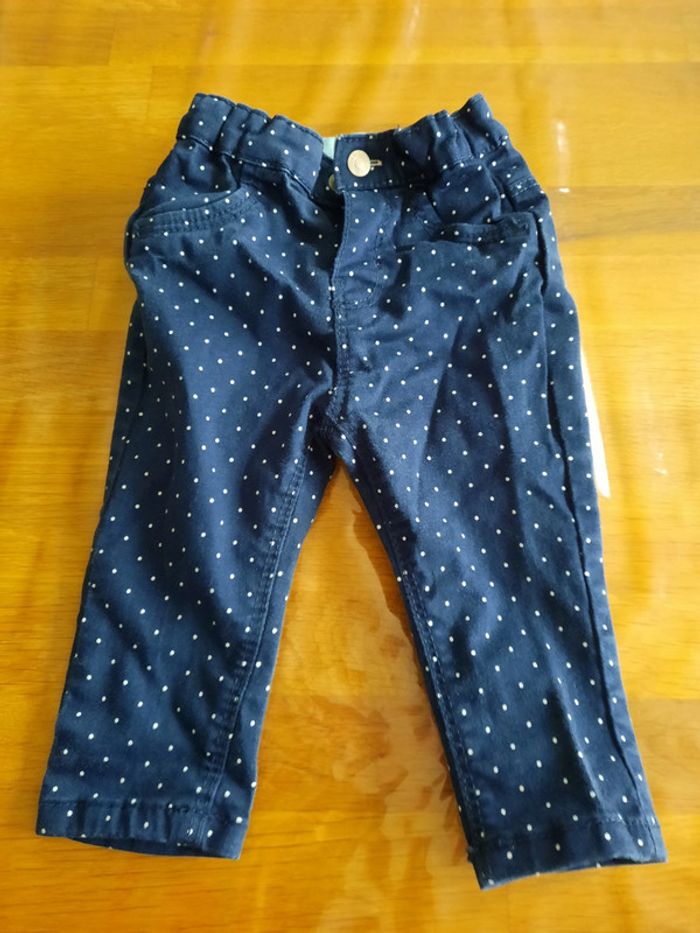 Pantalon fille 9 mois