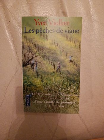 Livre les pêches de vigne