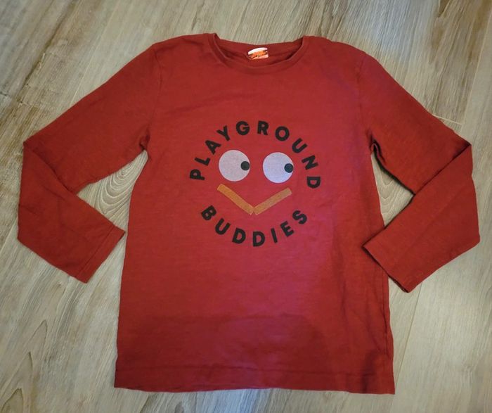 Tee-shirt rouge ML Tape à l'œil 10 ans