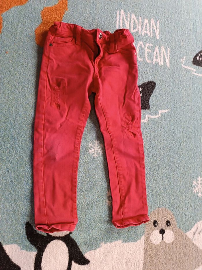 Pantalon réglable à la taille tape à l oeil 4ans 104