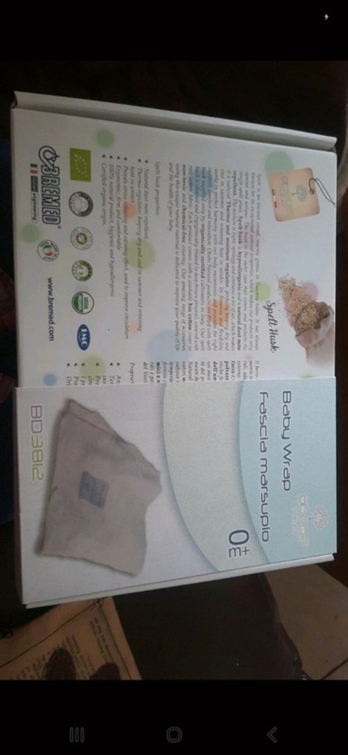 Echarpe bébé nourrisson