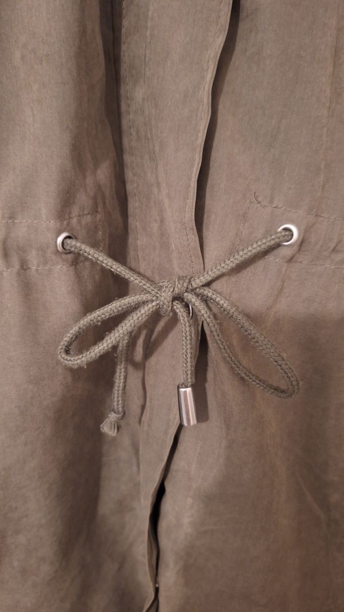 Parka mi-saison à capuche imperméable - photo numéro 4