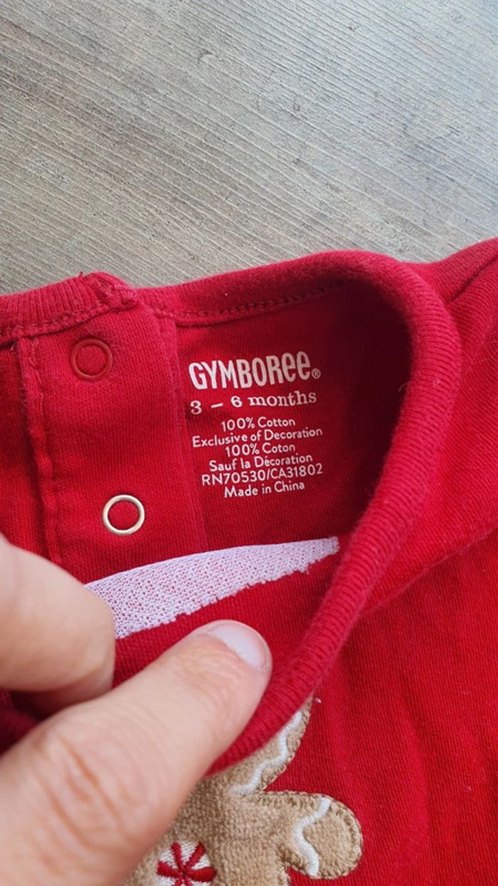 Body gymboree 6 mois 68 cm en très bon état - photo numéro 3