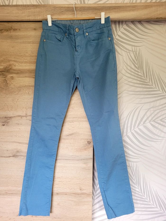 👖 Jean femme bleu clair taille 36 - photo numéro 2