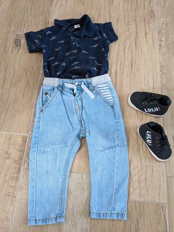Ensemble Lulu Castagnette 12 mois