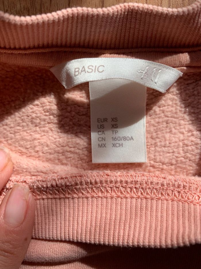 Sweat-shirt rose - photo numéro 2