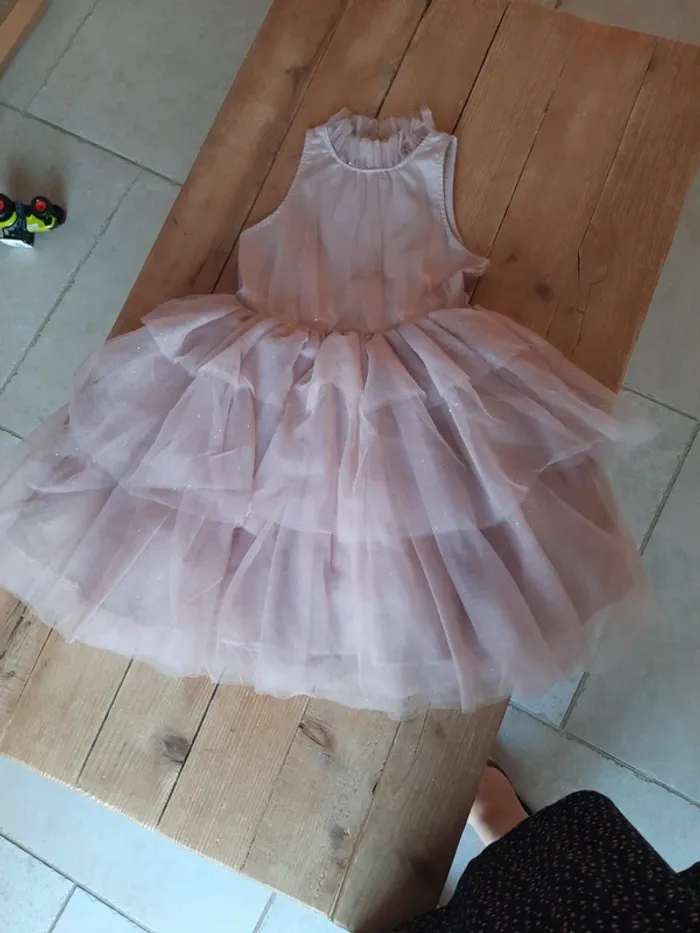 Robe de fête robe à pailletée