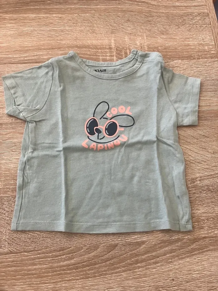 Lot de 3 tee-shirts garçon Kiabi en coton biologique - photo numéro 4