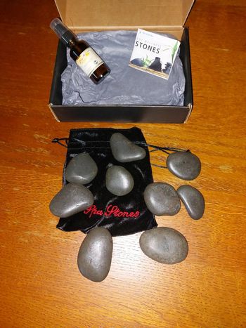 Coffret pierres relaxantes