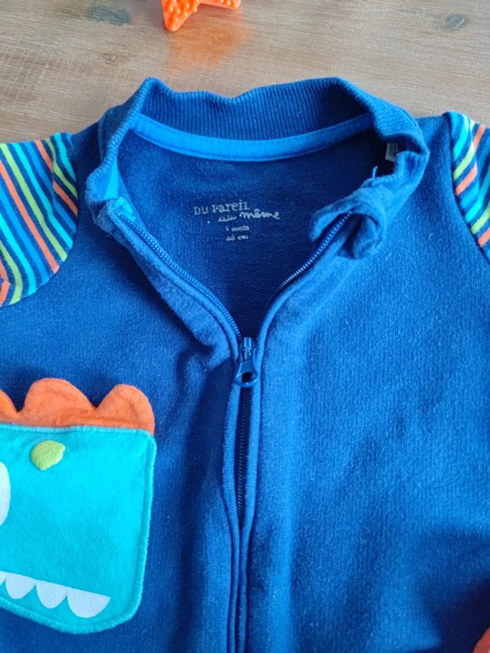 Petit pyjama bleu DPAM - photo numéro 4