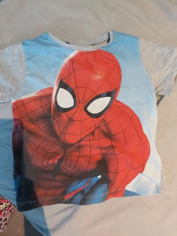 Tee-shirt spiderman