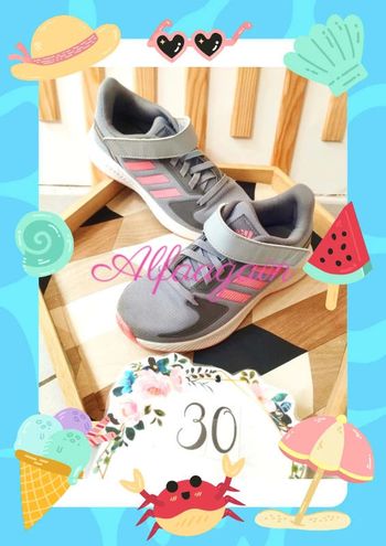 Baskets adidas grises 30