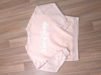 Sweat Disney rose pâle logo Walt Disney taille S