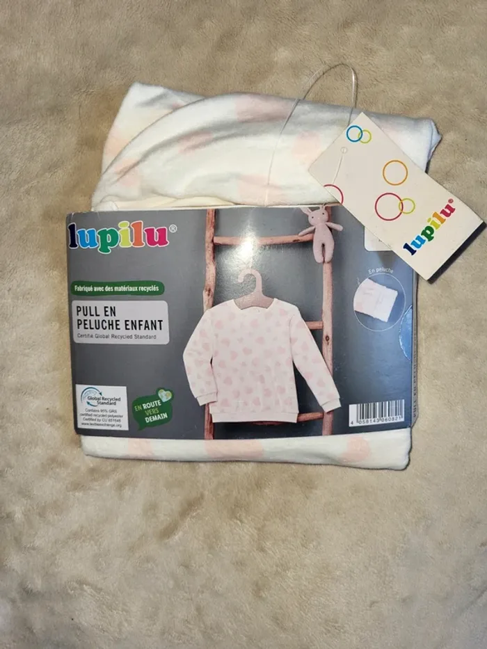 Pull en peluche Lupilu. - photo numéro 2