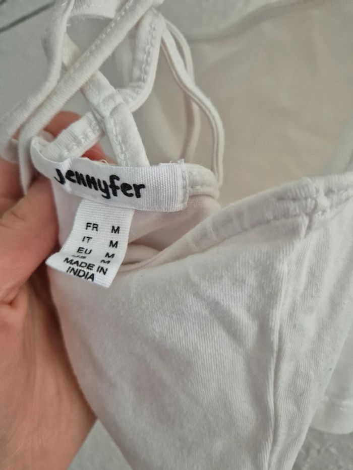 Crop top blanc Jennyfer - photo numéro 3