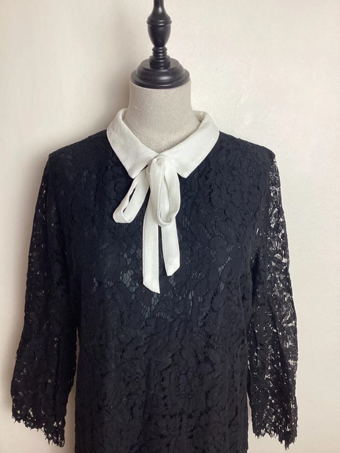 Robe noire brodée Lili&Lala 38 - photo numéro 3