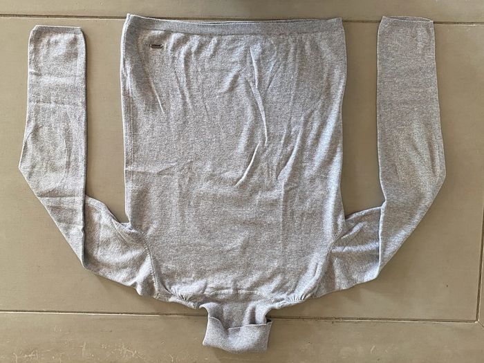 Pull Okaidi maille à col roulé gris taille 14 ans - photo numéro 10