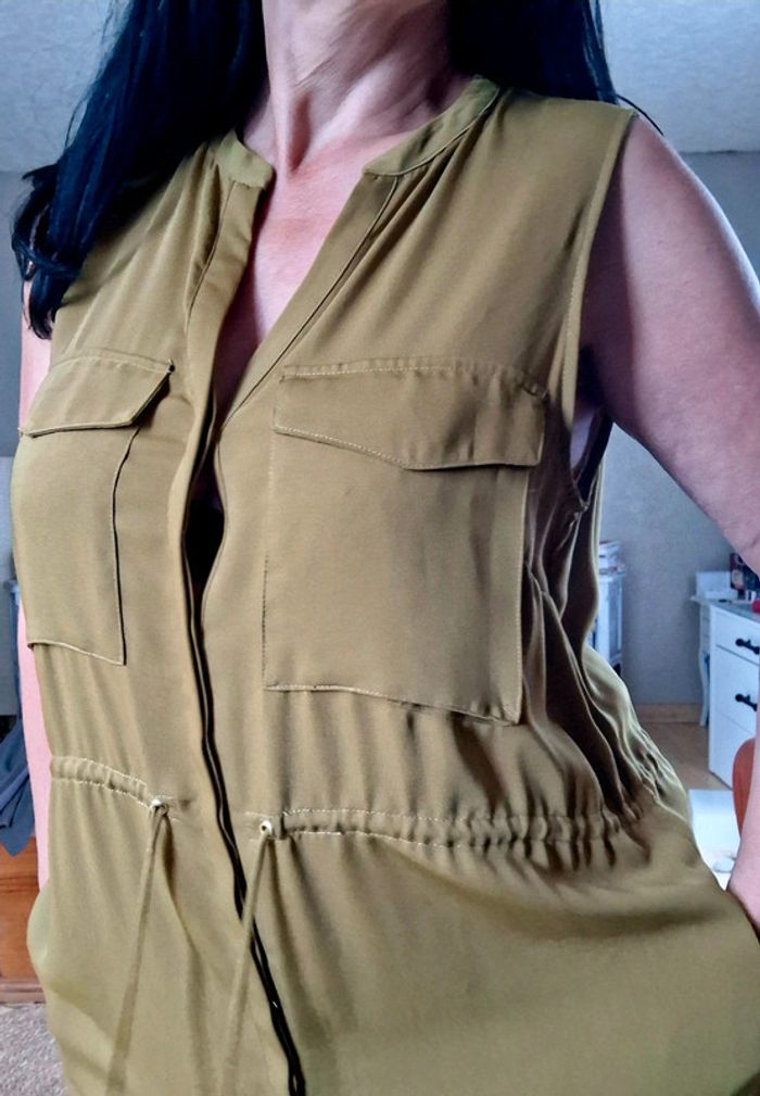 Robe H&M vert olive taille XL - photo numéro 6