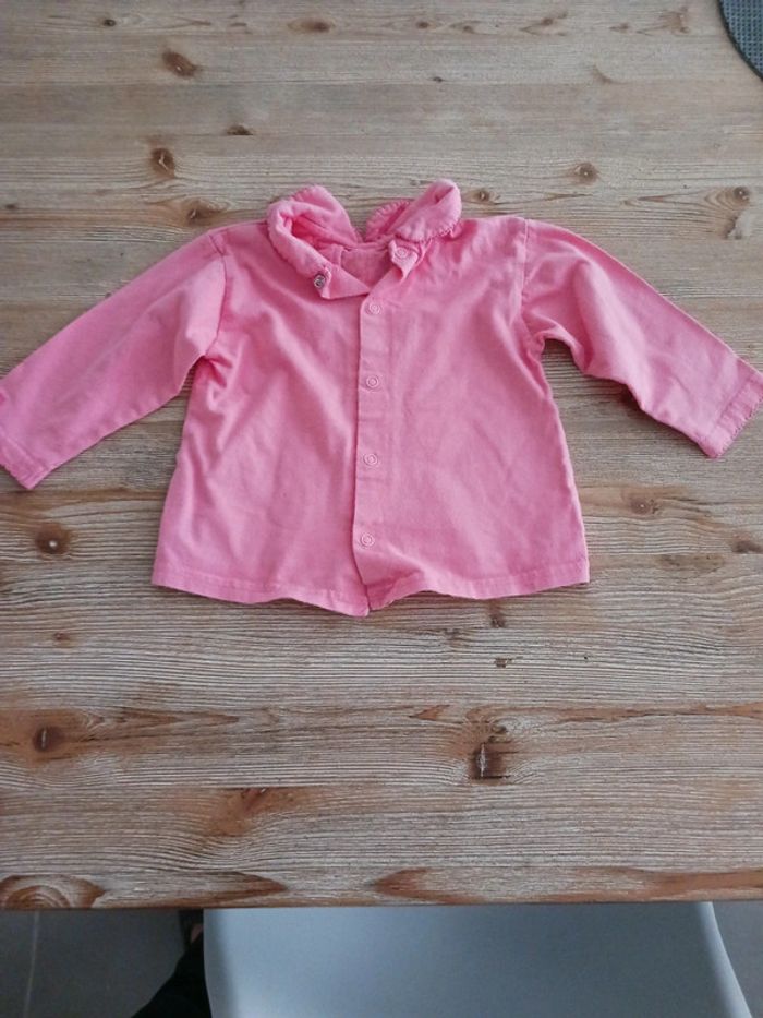 T-shirt fille 9 mois Miniman - photo numéro 3