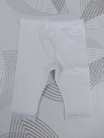 Legging court taille 6 mois
