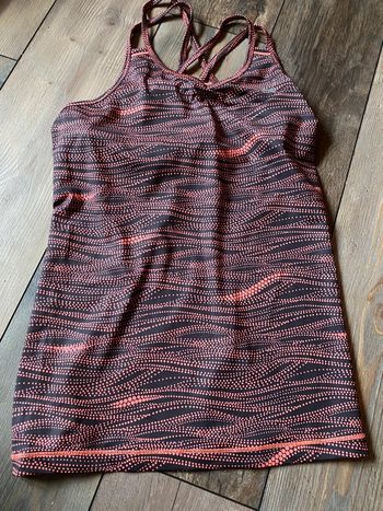 Débardeur sport puma 40 rose abricot