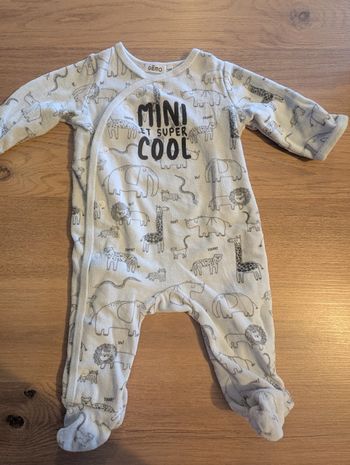 Pyjamas Gémo 3 mois (Mini et super cool)