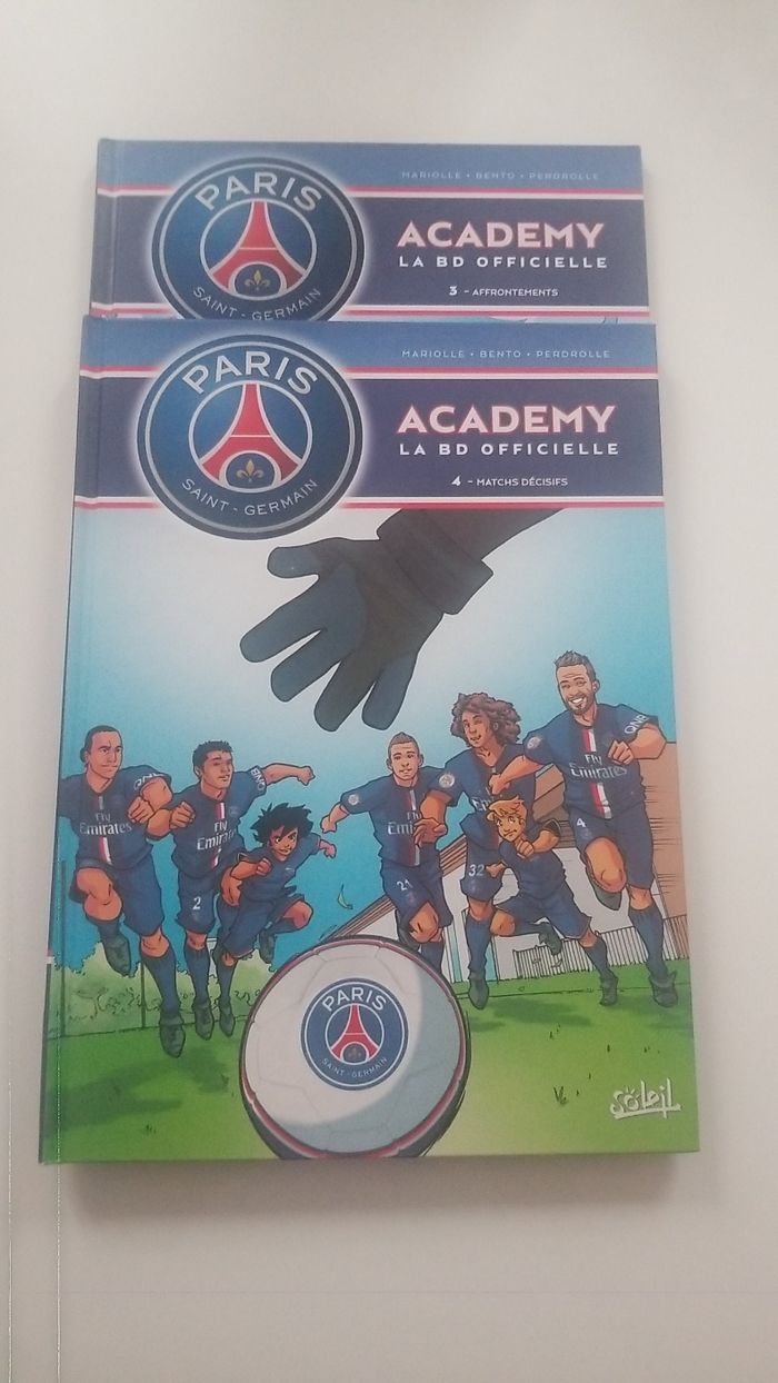 Lot de 6 livre PSG academy - photo numéro 2