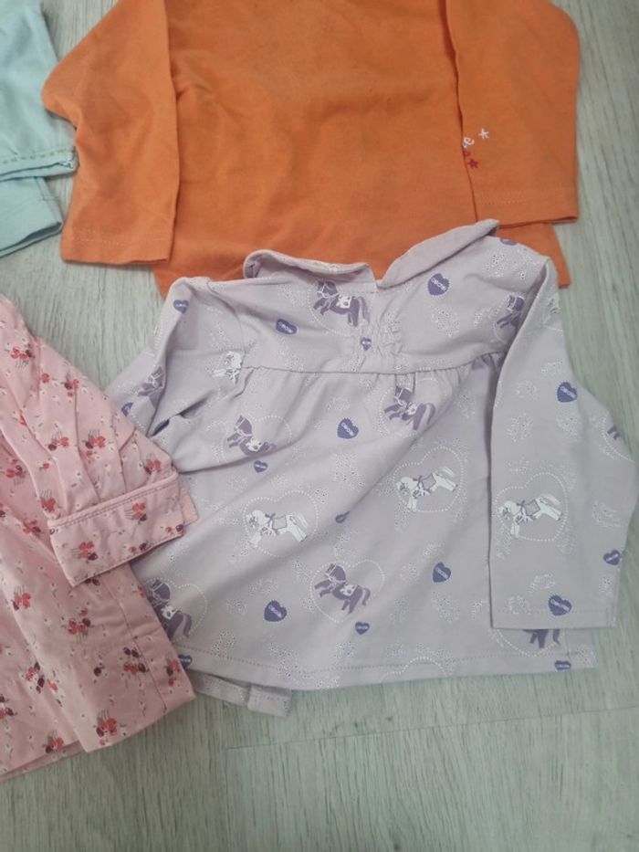Lot blouses 3 mois - photo numéro 3