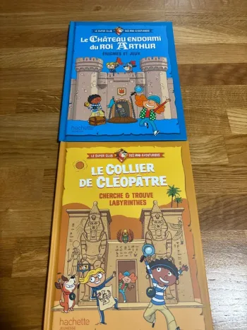 Lot 2 livres McDonald’s neufs