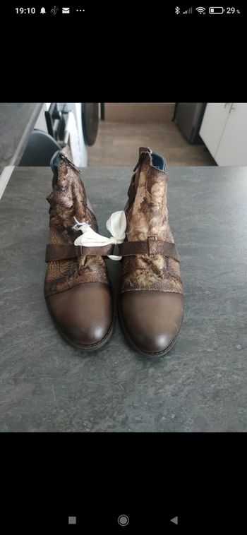 Paire de bottine pointure 37