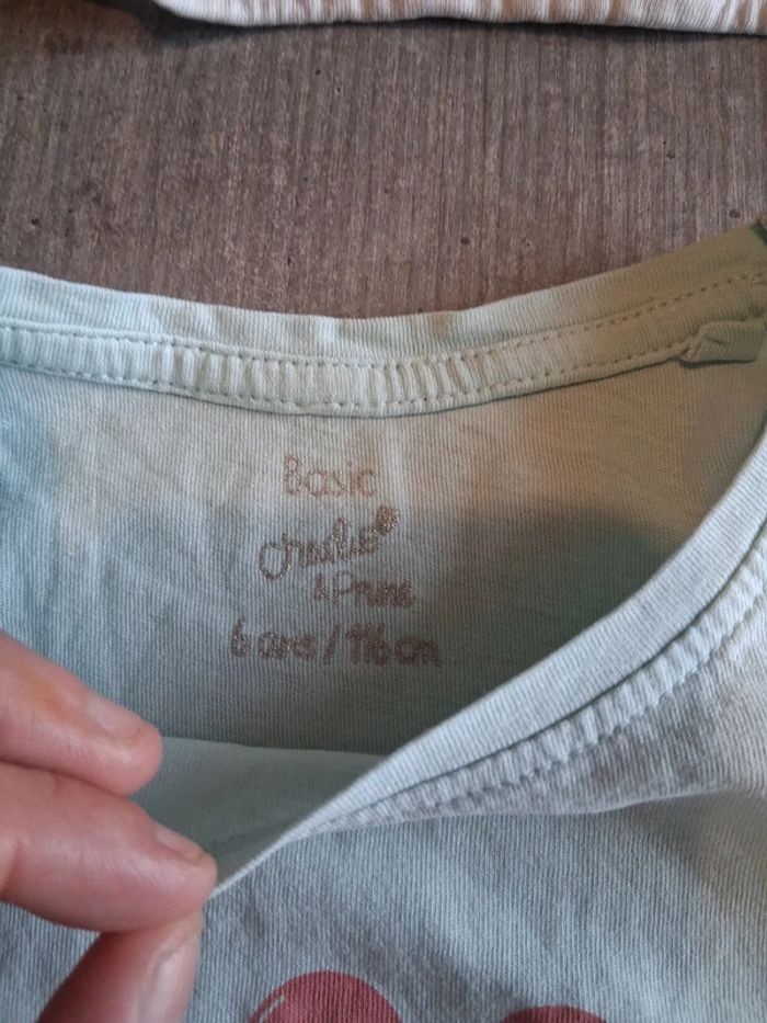 T-shirt manches courtes 6ans Charlie & prune - photo numéro 2