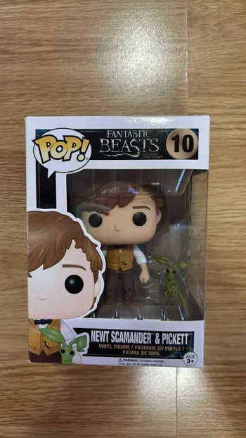 Funko Pop 10 Les Animaux Fantastiques Newt Scamander & Pickett