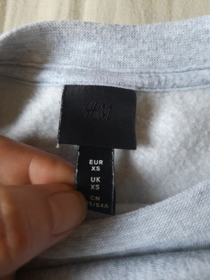 Sweat gris femme taille 34 - photo numéro 4