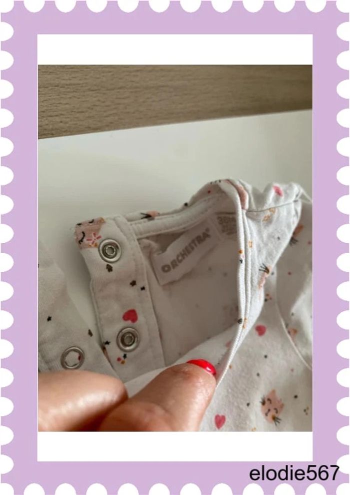 Ensemble robe et t-shirt chat orchestra - photo numéro 4