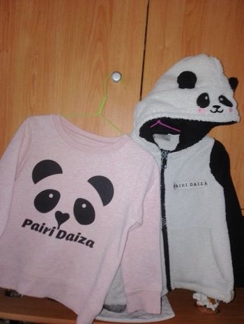 Gilet et pull Pairi Daiza 2-4ans