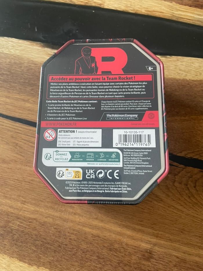 Pokebox Pokémon EV10 FR Nidoking Team Rocket Rivalité Destinée Neuf - photo numéro 3