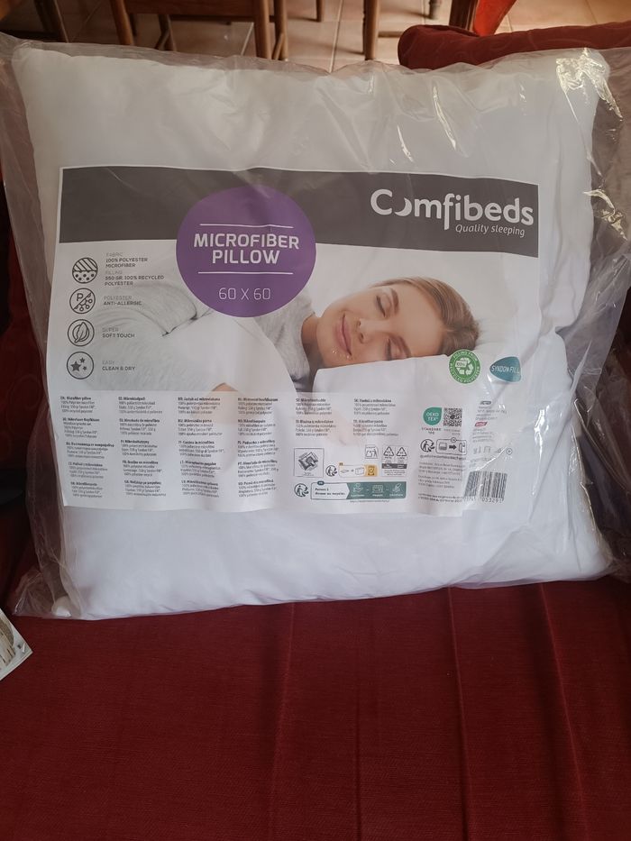 Oreiller en microfibre 60X60