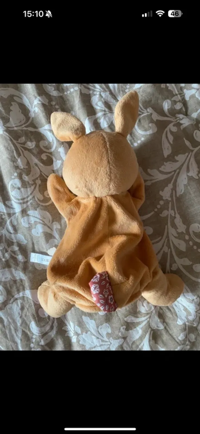 Peluche marionnette lapin neuf - Kaloo - photo numéro 2