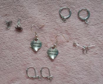 Boucles d'oreilles cœur