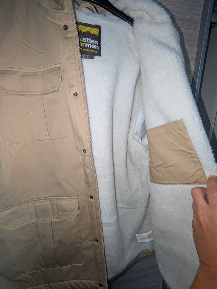 Parka avec capuche pour homme, taille XL, neuf - photo numéro 6
